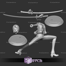 Captain Tashigi One Piece 3D Print Files