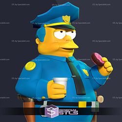 Chief Wiggum The Simpsons 3D Print Files