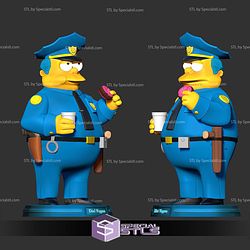 Chief Wiggum The Simpsons 3D Print Files