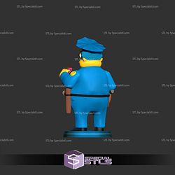 Chief Wiggum The Simpsons 3D Print Files