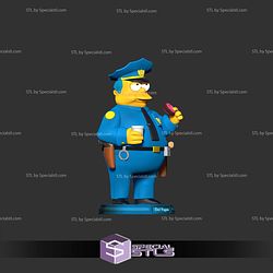 Chief Wiggum The Simpsons 3D Print Files