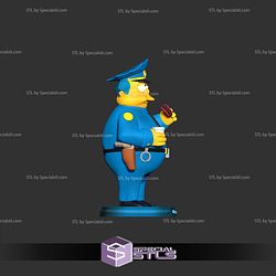 Chief Wiggum The Simpsons 3D Print Files