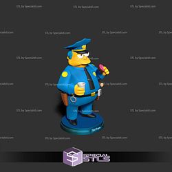 Chief Wiggum The Simpsons 3D Print Files