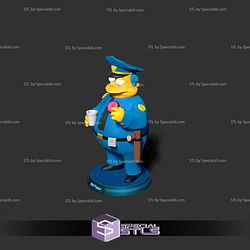 Chief Wiggum The Simpsons 3D Print Files