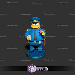 Chief Wiggum The Simpsons 3D Print Files