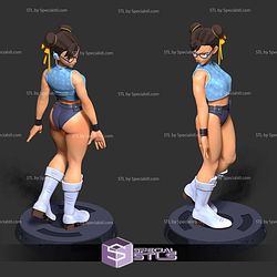 Chun Li Looked Back 3D Print Files