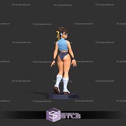 Chun Li Looked Back 3D Print Files