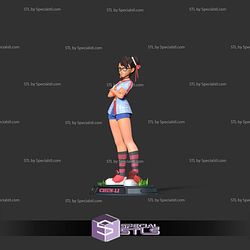 Chun Li Ready to fight 3D Print Files