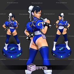 Chun Li Rest Time 3D Print Files