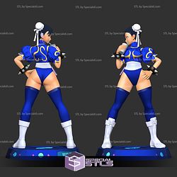 Chun Li Rest Time 3D Print Files