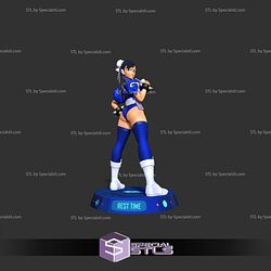 Chun Li Rest Time 3D Print Files