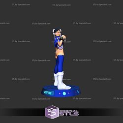 Chun Li Rest Time 3D Print Files