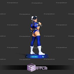 Chun Li Rest Time 3D Print Files