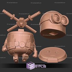 Deadpool Minion 3D Print Files