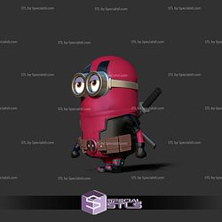 Deadpool Minion 3D Print Files