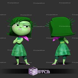 Disgust Inside Out 2 3D Print Files