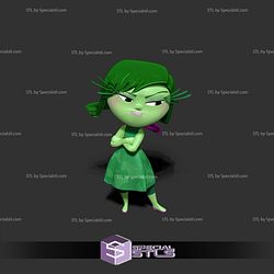 Disgust Inside Out 2 3D Print Files