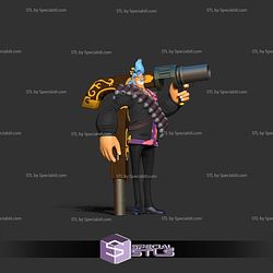 Franky Gun One Piece 3D Print Files