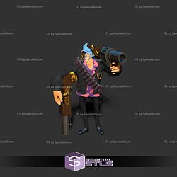 Franky Gun One Piece 3D Print Files