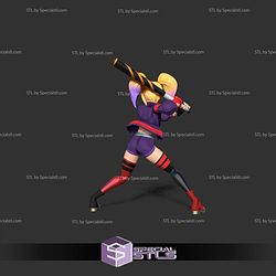 Harley Quinn Baseball Player 3D Print Files