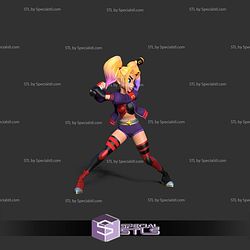 Harley Quinn Baseball Player 3D Print Files