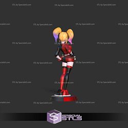 Harley Quinn Stylized Standing 3D Print Files