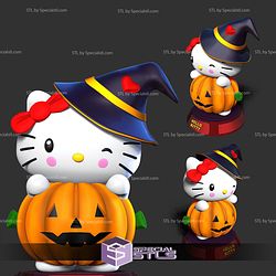 Hello Kitty Halloween 3D Print Files