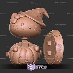 Hello Kitty Halloween 3D Print Files