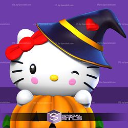 Hello Kitty Halloween 3D Print Files