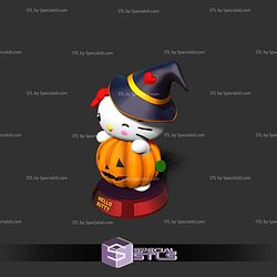 Hello Kitty Halloween 3D Print Files