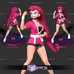 Jessie Pokemon Fight 3D Print Files