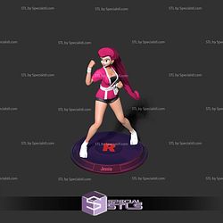 Jessie Pokemon Fight 3D Print Files