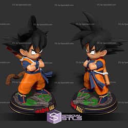 Kid Goku Smile 3D Print Files