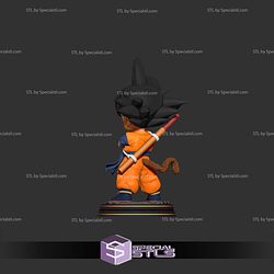 Kid Goku Smile 3D Print Files