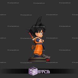 Kid Goku Smile 3D Print Files