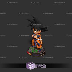 Kid Goku Smile 3D Print Files