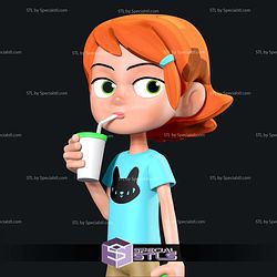 Kid Gwen Tennyson 3D Print Files