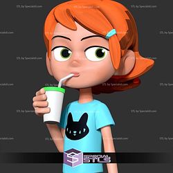 Kid Gwen Tennyson 3D Print Files