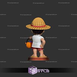 Kid Luffy Halloween 3D Print Files