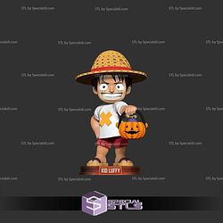 Kid Luffy Halloween 3D Print Files