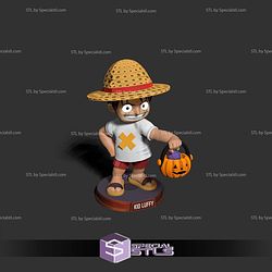 Kid Luffy Halloween 3D Print Files