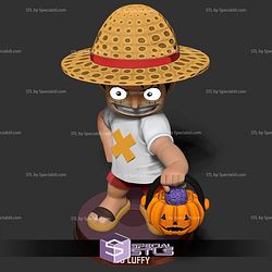 Kid Luffy Halloween 3D Print Files