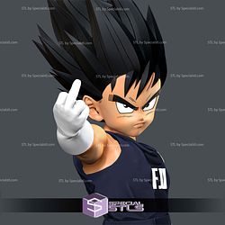 Little Prince Vegeta 3D Print Files