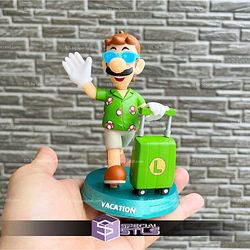 Luigi Summer Vacation 3D Print Files