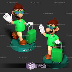 Luigi Summer Vacation 3D Print Files