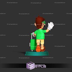 Luigi Summer Vacation 3D Print Files