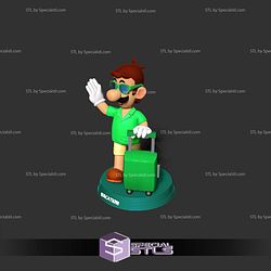 Luigi Summer Vacation 3D Print Files