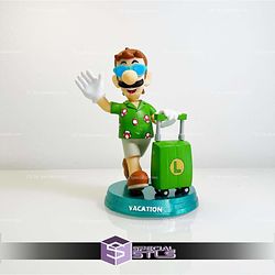 Luigi Summer Vacation 3D Print Files