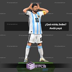 Messi World Cup 2022 Celebration 3D Print Files