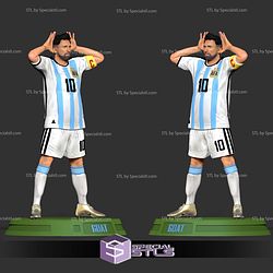 Messi World Cup 2022 Celebration 3D Print Files